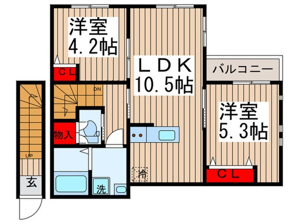 Ｂｅｌｌｅ　Ｒｏｂｅの物件間取画像